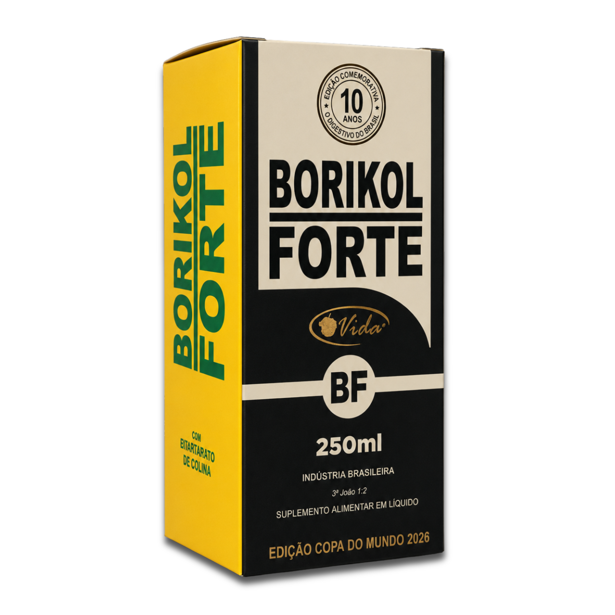 Borikol Forte 250ml - Suplemento Alimentar de Colina - Imagem 2